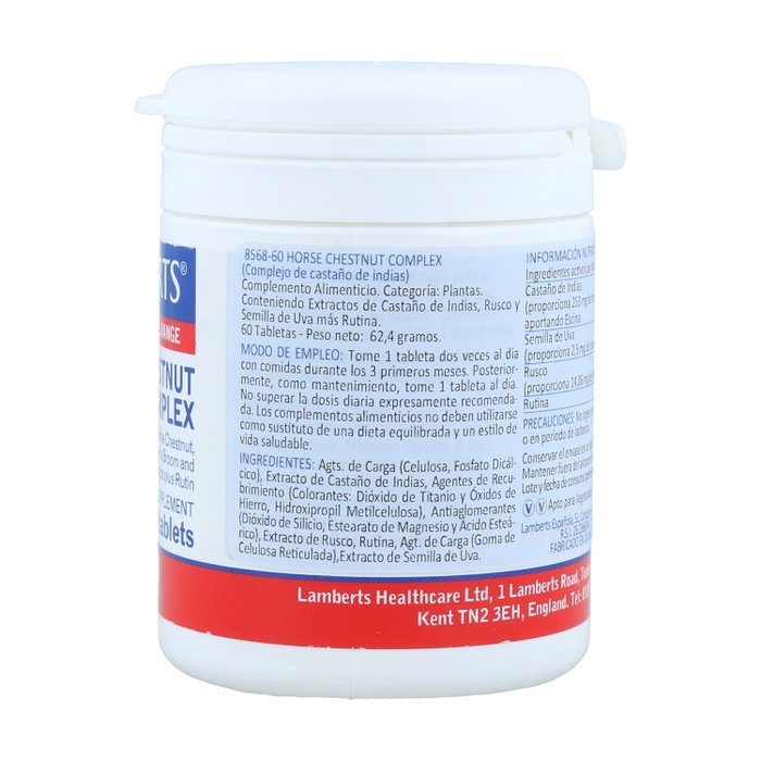 Lamberts Complejo de Castaño de Indias 60 tabletas