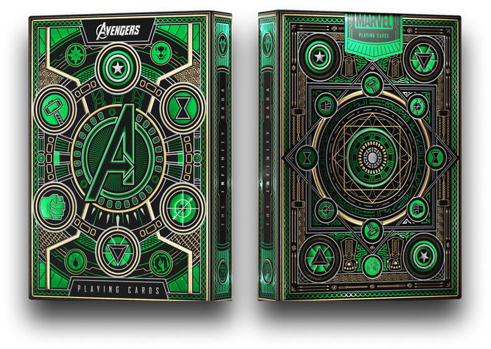 Avengers - The Infinity Saga Baraja de cartas Green Version