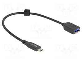 DeLOCK Cable USB Type-C™ a Tipo-A 10 Gbps 25 cm