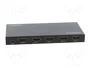 LOGILINK Switch HDMI 2.0 con 4 entradas y mando a distancia