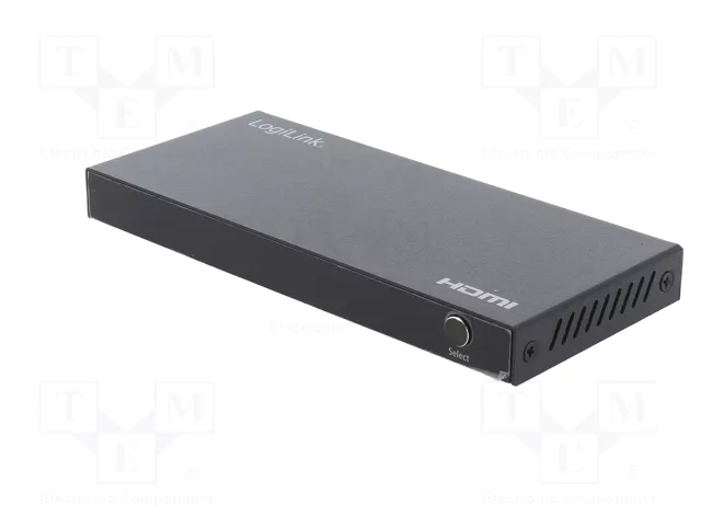 LOGILINK Switch HDMI 2.0 con 4 entradas y mando a distancia LOGILINK Switch HDMI 2.0 con 4 entradas y mando a distancia