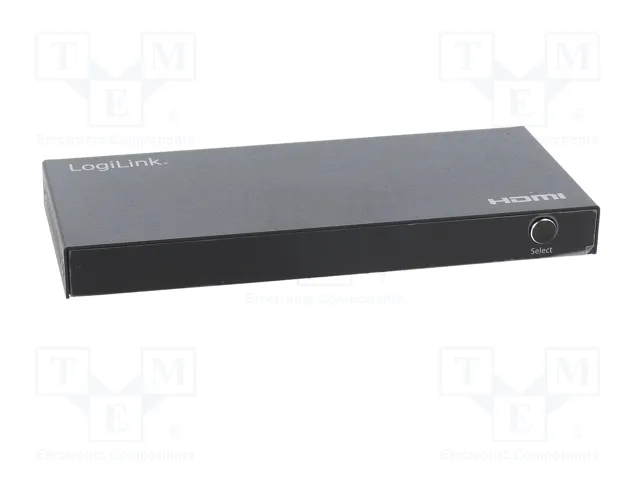 LOGILINK Switch HDMI 2.0 con 4 entradas y mando a distancia LOGILINK Switch HDMI 2.0 con 4 entradas y mando a distancia