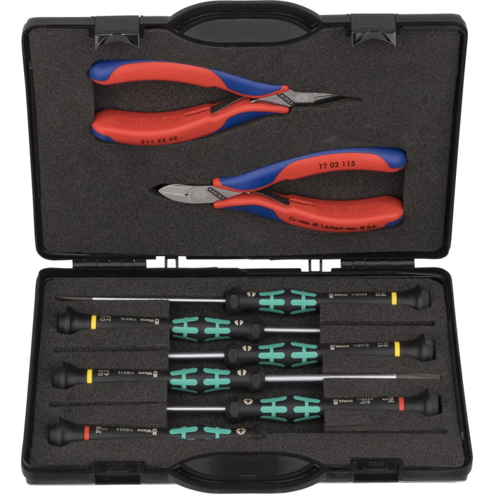 Knipex Juego de Herramientas para Electrónica con Caja Knipex Juego de Herramientas para Electrónica con Caja