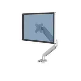 Fellowes Soporte para Monitor 32 Pulgadas (81.3 cm) Plata, Montaje por Abrazadera o Atornillado 8056401