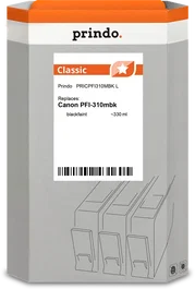 Prindo Cartucho de tinta Negro mate Classic L 330ml PRICPFI310MBK