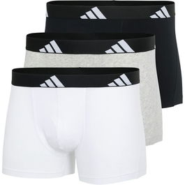 Bóxer de Hombre Adidas Slip Active Flex Cotton Blanco 3 Piezas XL