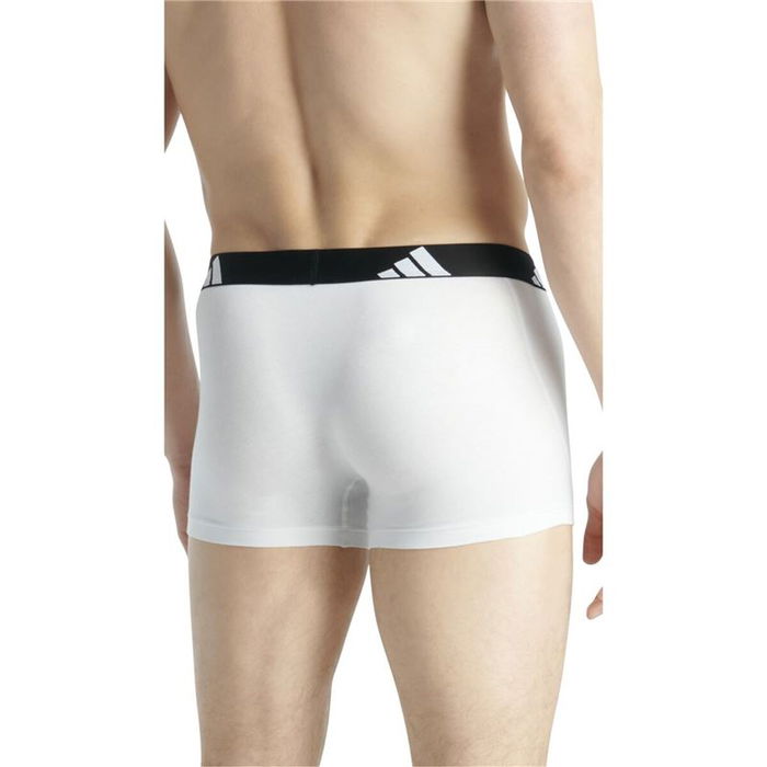 Bóxer de Hombre Adidas Slip Active Flex Cotton Blanco 3 Piezas XL