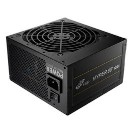 FSP Hyper 80+ Pro 650W 80 Plus Bronze ATX 3.1 - Fuente de Alimentación ATX Negra No Modular, Certificación 230V EU, Diseño CC a CC, Conectores Dual CPU, 9PA6507504