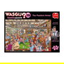 Jumbo Spiele Wasgij Destiny 19 - La Taberna Esquina 1000 Piezas Puzzle Rompecabezas para Adultos, Ref. 19166