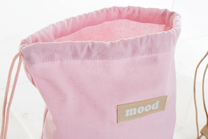 DKD Home Decor Mochila Shabby Rosa Azul 36 x 28 x 1 cm