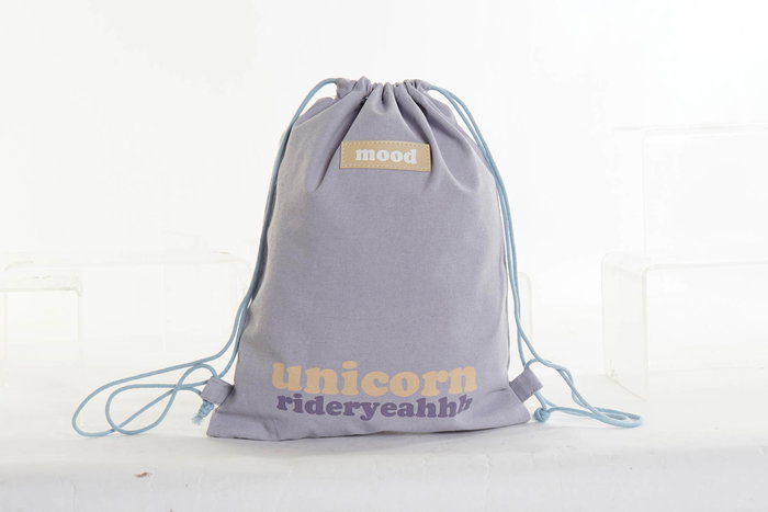 DKD Home Decor Mochila Shabby Rosa Azul 36 x 28 x 1 cm