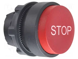 SCHNEIDER ELECTRIC Interruptor de presión Harmony XB5 rojo 22mm