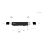 I-Tec Dongle USB-C / USB-A con ranuras SD y TF, 1x USB-A y 1x USB-C