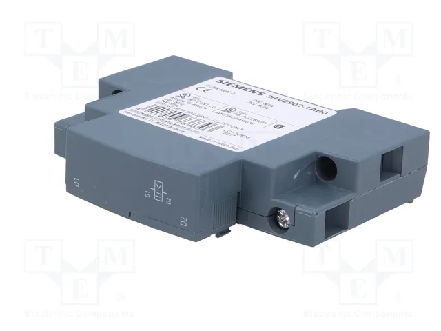 SIEMENS 3RV2902-1AB0 Disyuntor de Tensión Mínima 24V AC Lateral SIEMENS 3RV2902-1AB0 Disyuntor de Tensión Mínima 24V AC Lateral