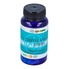 ALFA HERBAL L-Triptofano 60 Cápsulas - Contribuye al Sistema Nervioso