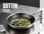 Quttin Sartén de Acero Triplex para Inducción de 28cm