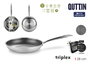 Quttin Sartén de Acero Triplex para Inducción de 28cm