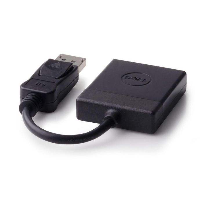 Dell Adaptador de Video DisplayPort a DVI Single-Link 1920 x 1200 24 Pines - Compatible con Monitores, Proyectores y Portátiles