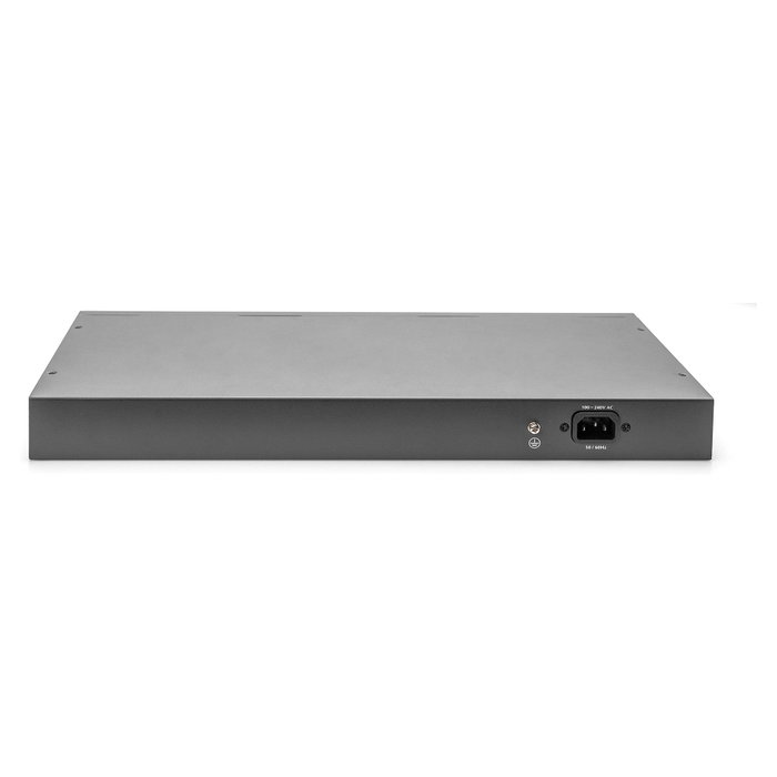 Digitus Switch Gestionado L2 24 Puertos Gigabit, 2 Puertos Combo RJ45/SFP y 2 SFP Uplink, Montaje en Rack Digitus Switch Gestionado L2 24 Puertos Gigabit, 2 Puertos Combo RJ45/SFP y 2 SFP Uplink, Montaje en Rack