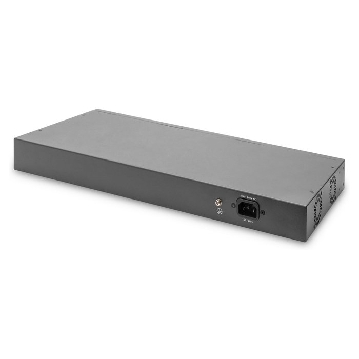 Digitus Switch Gestionado L2 24 Puertos Gigabit, 2 Puertos Combo RJ45/SFP y 2 SFP Uplink, Montaje en Rack Digitus Switch Gestionado L2 24 Puertos Gigabit, 2 Puertos Combo RJ45/SFP y 2 SFP Uplink, Montaje en Rack