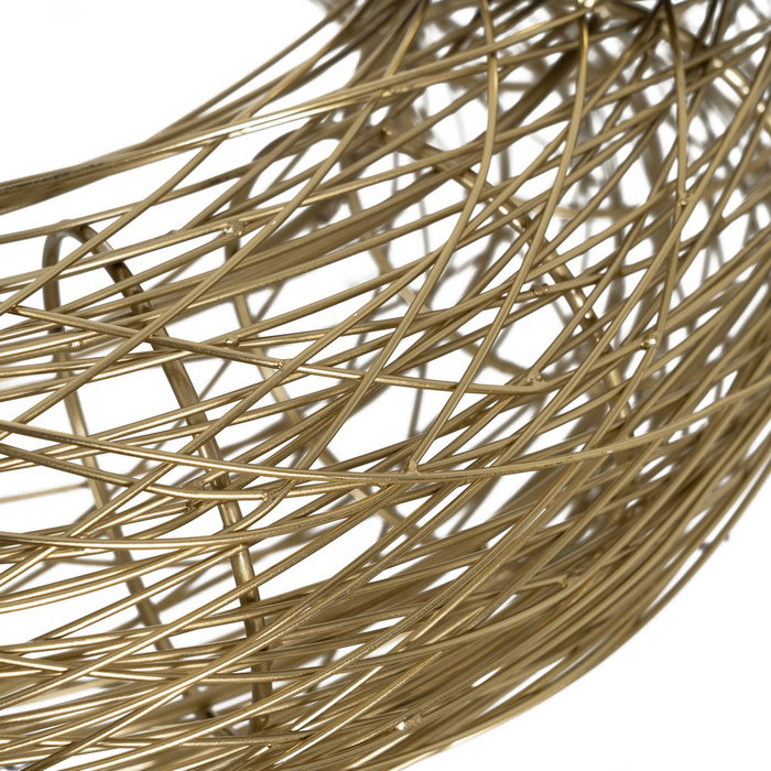 Portavelas Dorado Acero Inoxidable 39 X 39 X 12 cm Portavelas Dorado Acero Inoxidable 39 X 39 X 12 cm