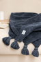 L'essentiel linge de maison Manta Doble Puffy 160 - Antracita 160x200 cm 100% Poliéster Confort Suave y Acogedora