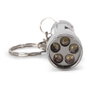ENTAC Linterna de llavero EFL-5LED-KC-S Plata