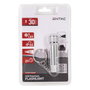 ENTAC Linterna de llavero EFL-5LED-KC-S Plata