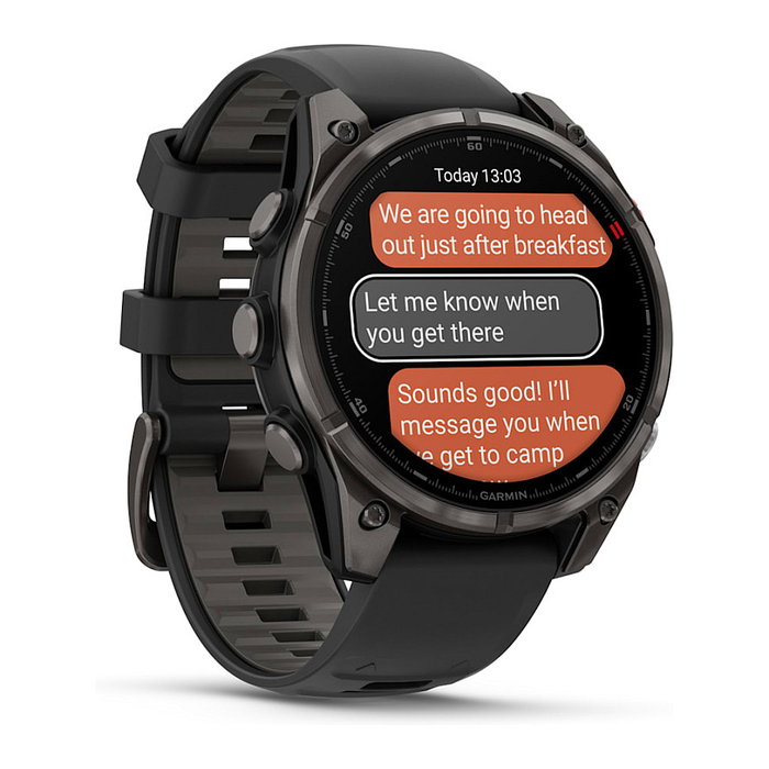 Garmin fenix 8 PRO 47mm AMOLED Sapphire Carbon Gray Garmin fenix 8 PRO 47mm AMOLED Sapphire Carbon Gray