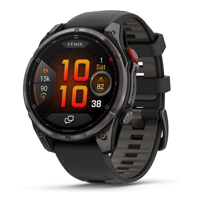 Garmin fenix 8 PRO 47mm AMOLED Sapphire Carbon Gray Garmin fenix 8 PRO 47mm AMOLED Sapphire Carbon Gray