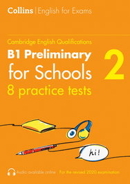 COLLINS, PRACTICE TESTS FOR B1 PRELIMINARY FOR SCHOOLS PET VOLUMEN 2 - AA.VV