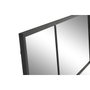 DKD Home Decor Espejo de Hierro y Cristal Negro 90x180 cm