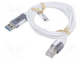 GOOBAY Adaptador de red USB 3.0 a RJ45 Cat 6 Slim de 1m
