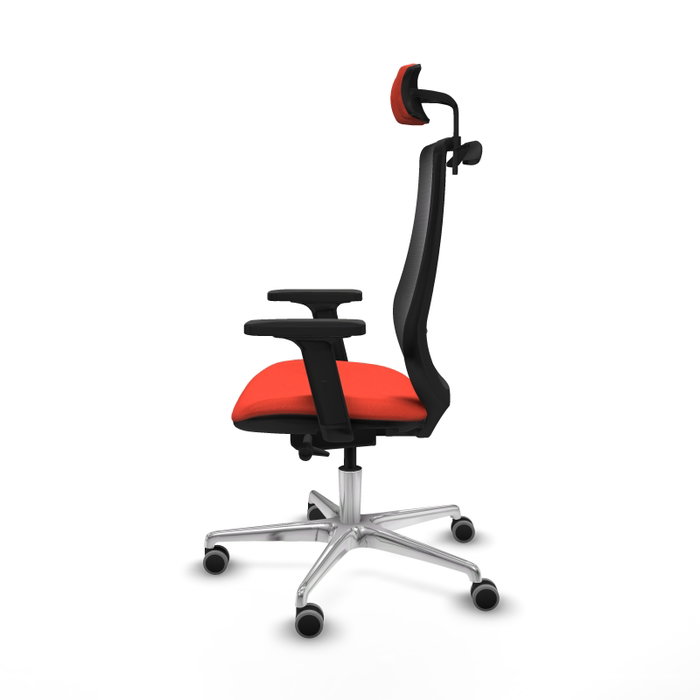 PIQUERAS Y CRESPO Silla de oficina Mardos con mecanismo Sincro/Traslack Naranja oscuro/Negro PIQUERAS Y CRESPO Silla de oficina Mardos con mecanismo Sincro/Traslack Naranja oscuro/Negro