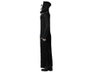 Disfraz Fantasma Halloween para Adulto Hombre con Máscara Calavérica y Túnica Negra Talla XS-S - Poliéster