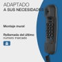 Alcatel T06 Teléfono analógico con cable Negro