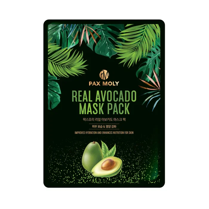 PaxMoly Real Avocado Mascarilla facial Nutritiva 25 ml PaxMoly Real Avocado Mascarilla facial Nutritiva 25 ml