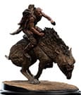 El Señor de los Anillos Estatua Sharkû on Warg 18 cm