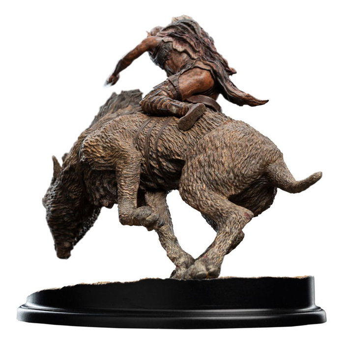 El Señor de los Anillos Estatua Sharkû on Warg 18 cm