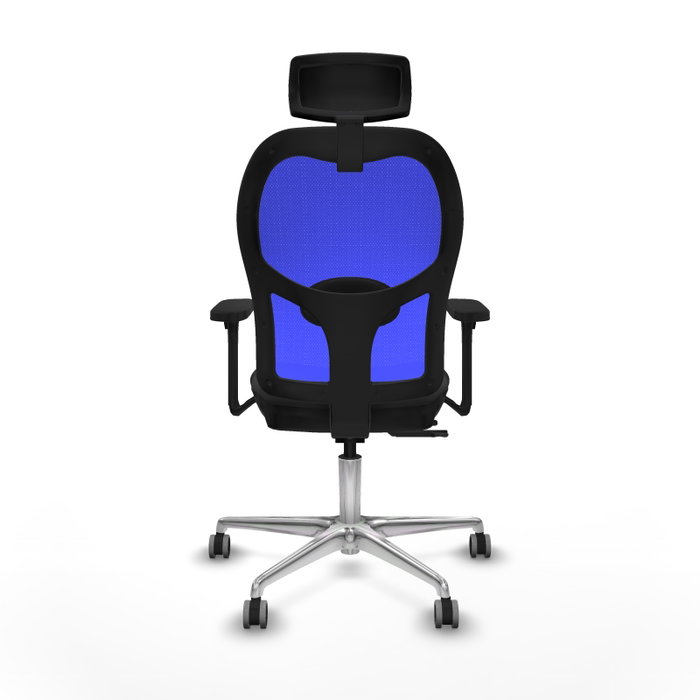 PIQUERAS Y CRESPO Silla de oficina Jorquera Gris oscuro y Azul PIQUERAS Y CRESPO Silla de oficina Jorquera Gris oscuro y Azul