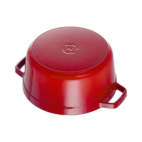 Staub La Cocotte Hierro Fundido Redonda Cereza 20 cm