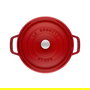 Staub La Cocotte Hierro Fundido Redonda Cereza 20 cm