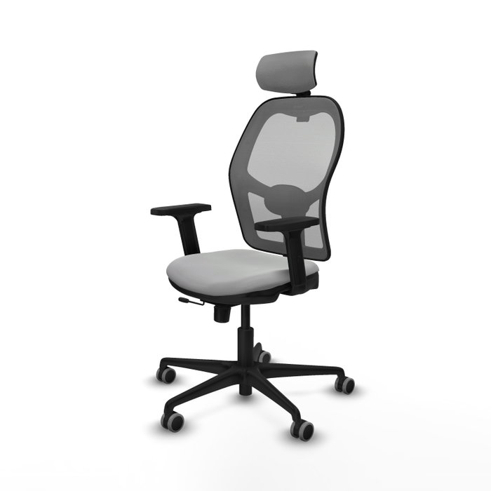 PIQUERAS Y CRESPO Silla de oficina Jorquera Gris con mecanismo Sincro/Traslack PIQUERAS Y CRESPO Silla de oficina Jorquera Gris con mecanismo Sincro/Traslack