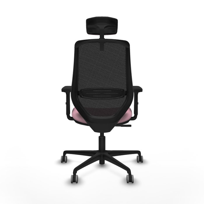 PIQUERAS Y CRESPO Silla de oficina Mardos Rosa y Negro con Mecanismo Sincro PIQUERAS Y CRESPO Silla de oficina Mardos Rosa y Negro con Mecanismo Sincro
