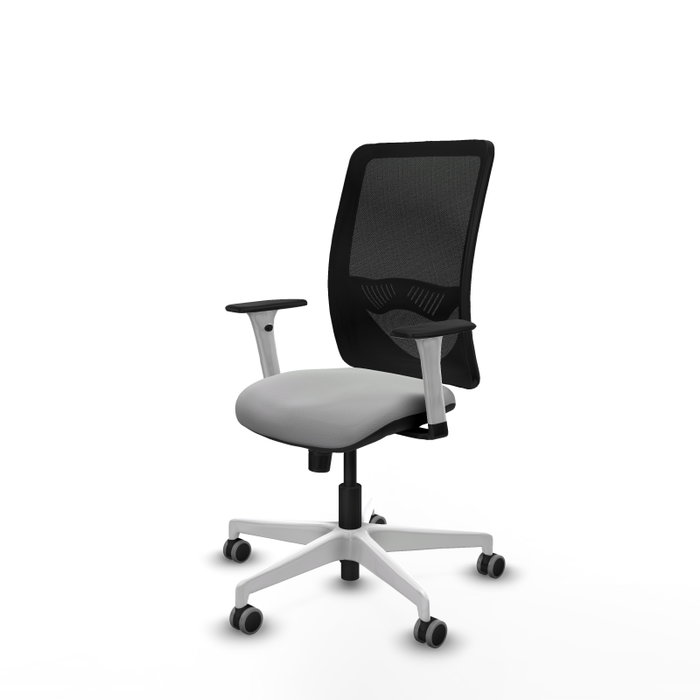 PIQUERAS Y CRESPO Silla de oficina Zulema Gris claro con mecanismo Sincro PIQUERAS Y CRESPO Silla de oficina Zulema Gris claro con mecanismo Sincro