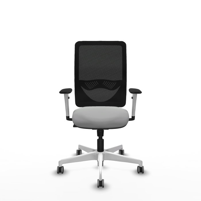 PIQUERAS Y CRESPO Silla de oficina Zulema Gris claro con mecanismo Sincro PIQUERAS Y CRESPO Silla de oficina Zulema Gris claro con mecanismo Sincro