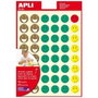 APLI Gomets Cara Feliz I Removibles Set de 5 bolsas