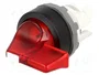 ABB Interruptor Rotativo M3S de 22mm, 3 Posiciones, Rojo