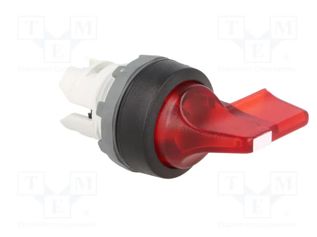ABB Interruptor Rotativo M3S de 22mm, 3 Posiciones, Rojo ABB Interruptor Rotativo M3S de 22mm, 3 Posiciones, Rojo