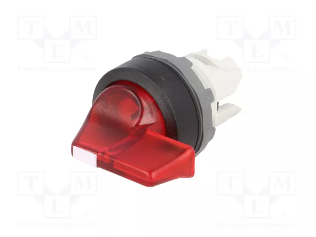 ABB Interruptor Rotativo M3S de 22mm, 3 Posiciones, Rojo ABB Interruptor Rotativo M3S de 22mm, 3 Posiciones, Rojo